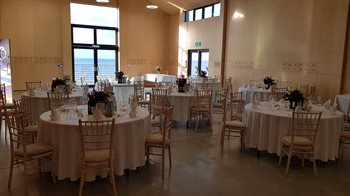 Main Hall Evening Meal Custom Seating Ogmore Village Hall